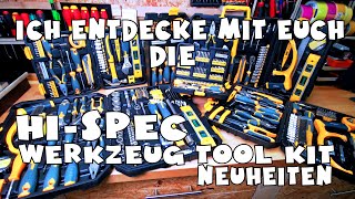 Hi-Spec Tool Kits Haushalts Werkzeugkoffer Neuheiten 2022