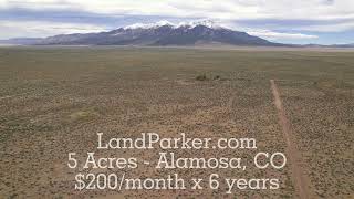 5 Acres - $200/month Financing - Alamosa, CO