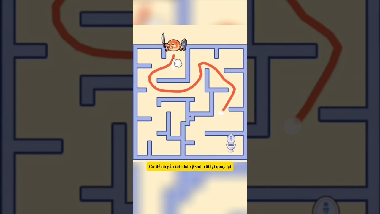 Vẽ đường cho chó và mèo đi vệ sinh