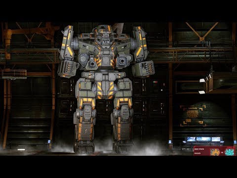Mechwarrior Online: Flatlands avalanche in a Banshee BNC-3M