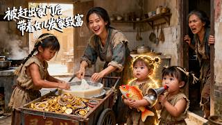 穿越古代成了三個孩子的娘！開局被休後歸家，誰料三個萌寶突然爆異能！窮到吃土卻好運爆棚，帶領全家人發家致富!前夫悔到天天蹲門口盼複合！#短劇#萌寶#穿越#drama