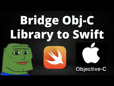 Bridging Objective-C to Swift (Xcode)