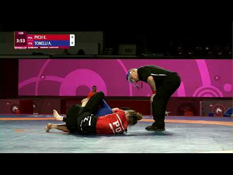 Qual. Women's GP No-Gi - 53 kg: K. PYCH (POL) v. A. TONELLI (ITA)