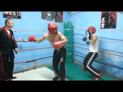 BOXE PIZZO "GUANTONE D'ORO" passaggio cintura