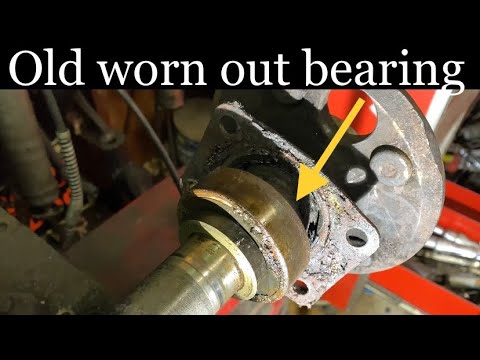 How to replace ford 8 and 9 inch rear axle bearing.