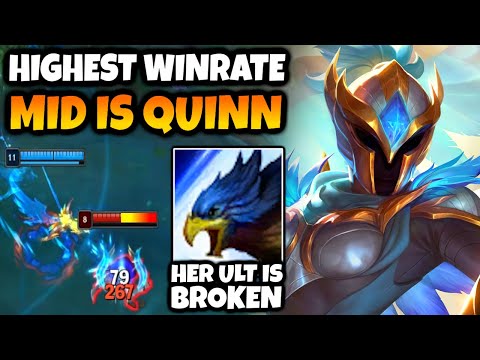 Quinn Mid is currently the MOST BROKEN MID in the game