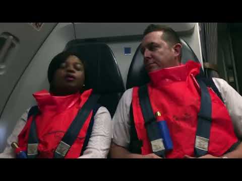 TYPICAL CABIN CREW TRAINING (DITCHING)