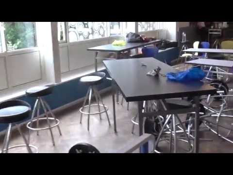 Filming at the Grange School behind the scenes 2