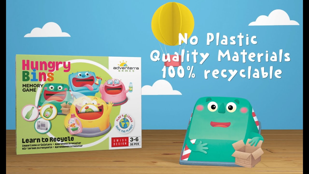 EN Hungry Bins - Learn to Recycle