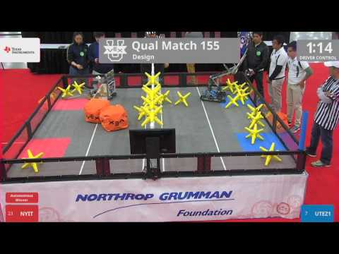 2017 VEXU Design Q155 - NYIT vs UTEZ1 - 40 to 26