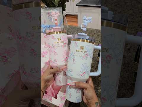 The Love Shack Fancy x Stanley collab has officially made me a Stanley Cup girl 🎀