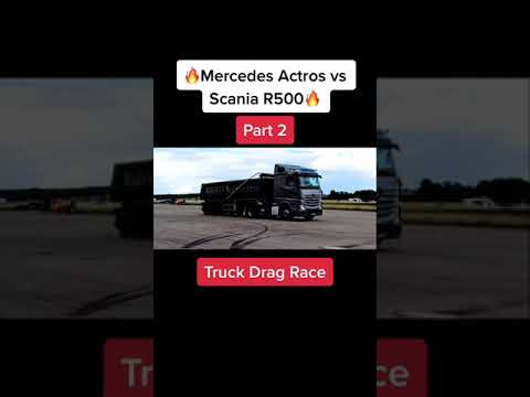 Mercedes benz Actros vs scania r500 part-2