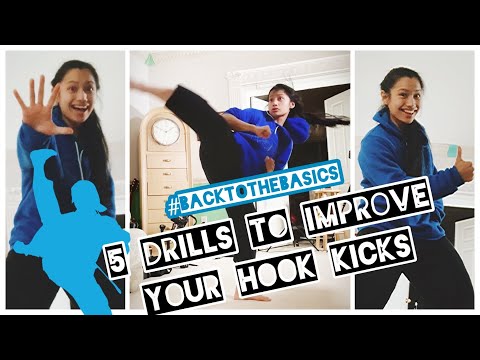 5 KICK TIPS for HOOK KICKS | #BACKTOTHEBASICS | Martial Arts Tutorials