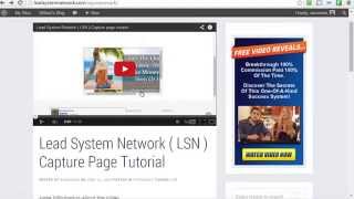 Lead System Network ( LSN ) blog walkthrough