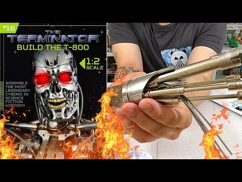 Build The Terminator T-800 Issue 16 -Assembly Of The First lower Arm (Speed Build )