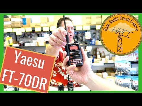 Yaesu FT-70DR Introduction and Programming