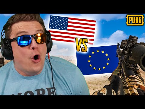USA vs EU in PUBG