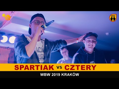 Spartiak 🆚 Cztery 🎤 WBW 2019 Kraków (1/4) Freestyle Battle