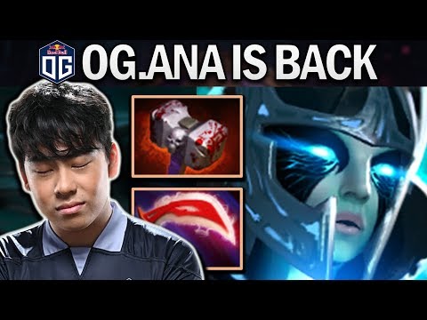 OG.ANA PHANTOM ASSASSIN IS BACK IN 7.24 - DOTA 2 PRO GAMEPLAY