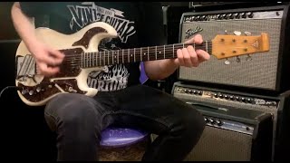 Video thumbnail for 1964 Burns Marvin 6 string electric guitar in white finish by New Kings Road Vintage Guitars (New Kings Road Guitars)