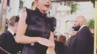 Emma Watson at the golden globes 2018♥ She is so cute in this video!♥