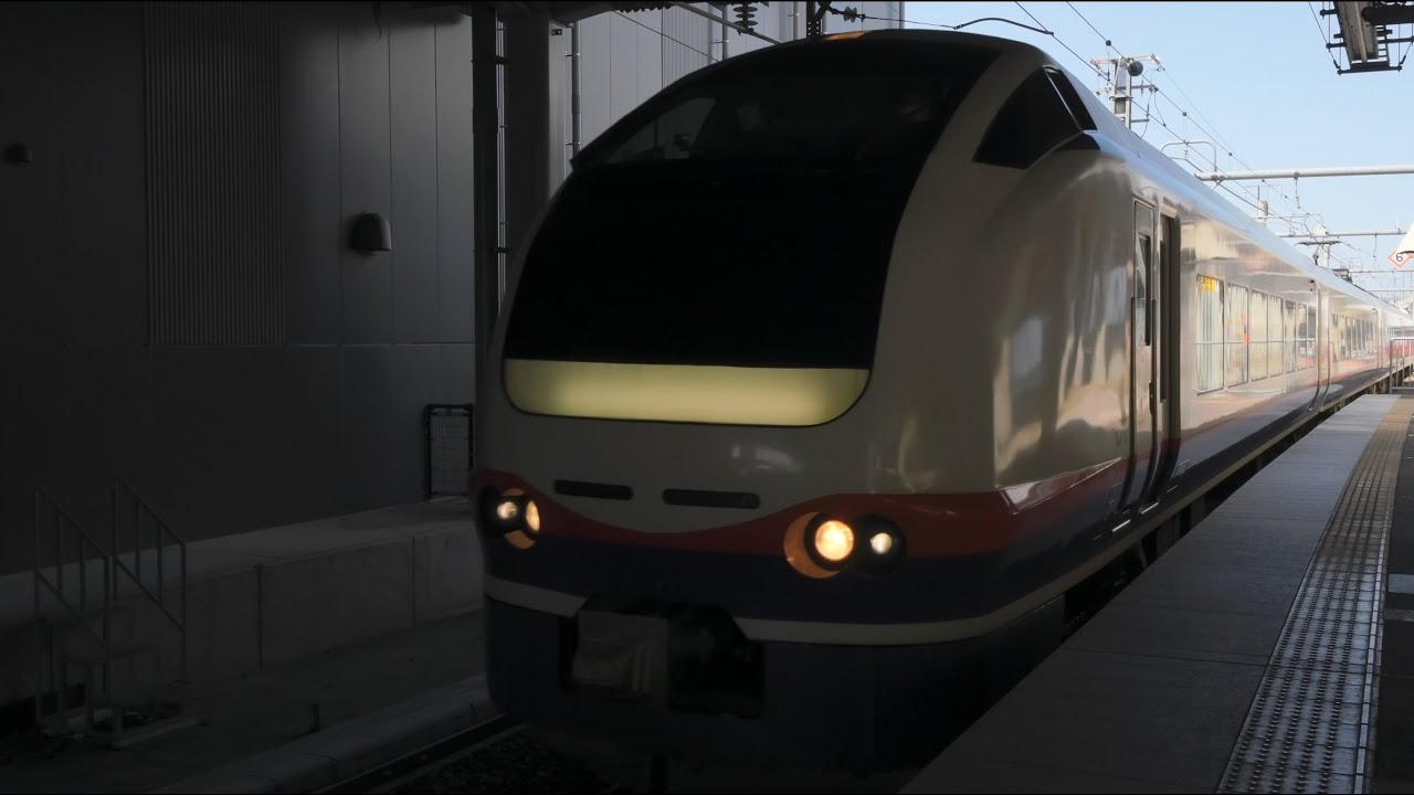 JR東日本 特急しらゆき5号 （E653系運行） 超広角車窓 進行右側 上越妙高～新潟【4K60P】