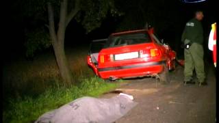preview picture of video 'No Comment - Toter bei Unfall Audi gegen Baum bei Kaufungen 10.07.2000'