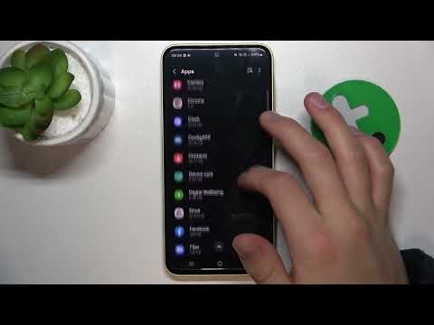 Samsung Galaxy A35 - How to manage App Permissions - Control your Apps Access