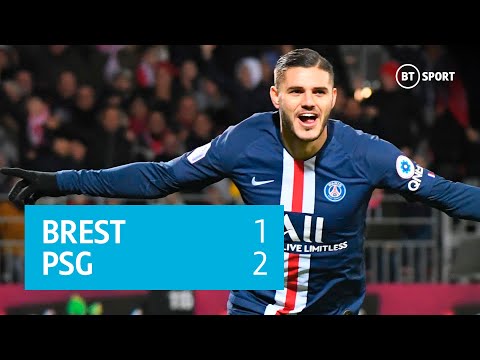 Brest vs PSG (1-2) | Ligue 1 highlights