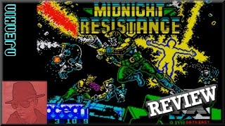 Midnight Resistance - on the ZX Spectrum 48K !! with Commentary