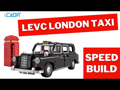 CADA MASTER C62004W LEVC LONDON TAXI TX BRICK KIT SPEED BUILD