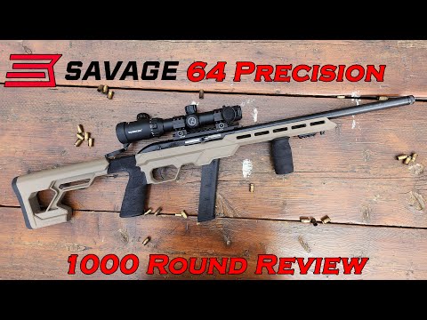 Savage Model 64 Precision - First Shots and Sighting In