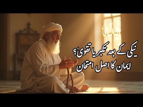Neki ke baad Takabbur ya Taqwa | islamic Motivation Quotes | Golden Words In Urdu | Urdu Quotes#urdu