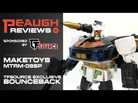 Video Review: Maketoys MTRM-09SP BOUNCEBACK w/ Recoil (TFsource Exclusive)