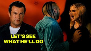 Never Lay a Hand on a Woman in Front of Him | Steven Seagal