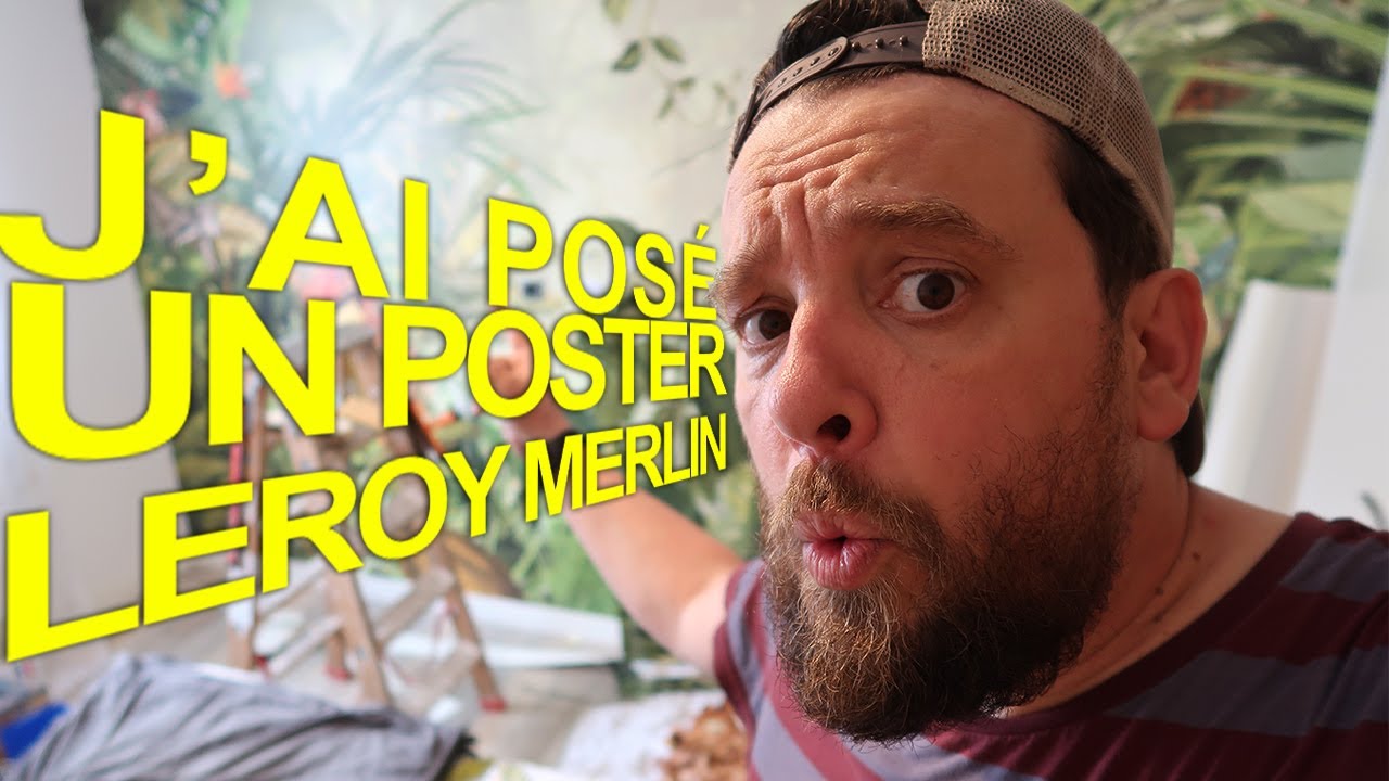 J'ai posé un poster leroy merlin de la jungle | komar