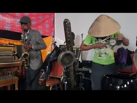 Roscoe Mitchell & Kikanju Baku – 黃龍打赤魔 -live recording performance at Acklam Village, 27-06-2022.