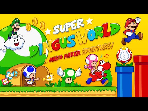SUPER DINGUS WORLD Release Trailer | Super Mario Maker 2 Super World