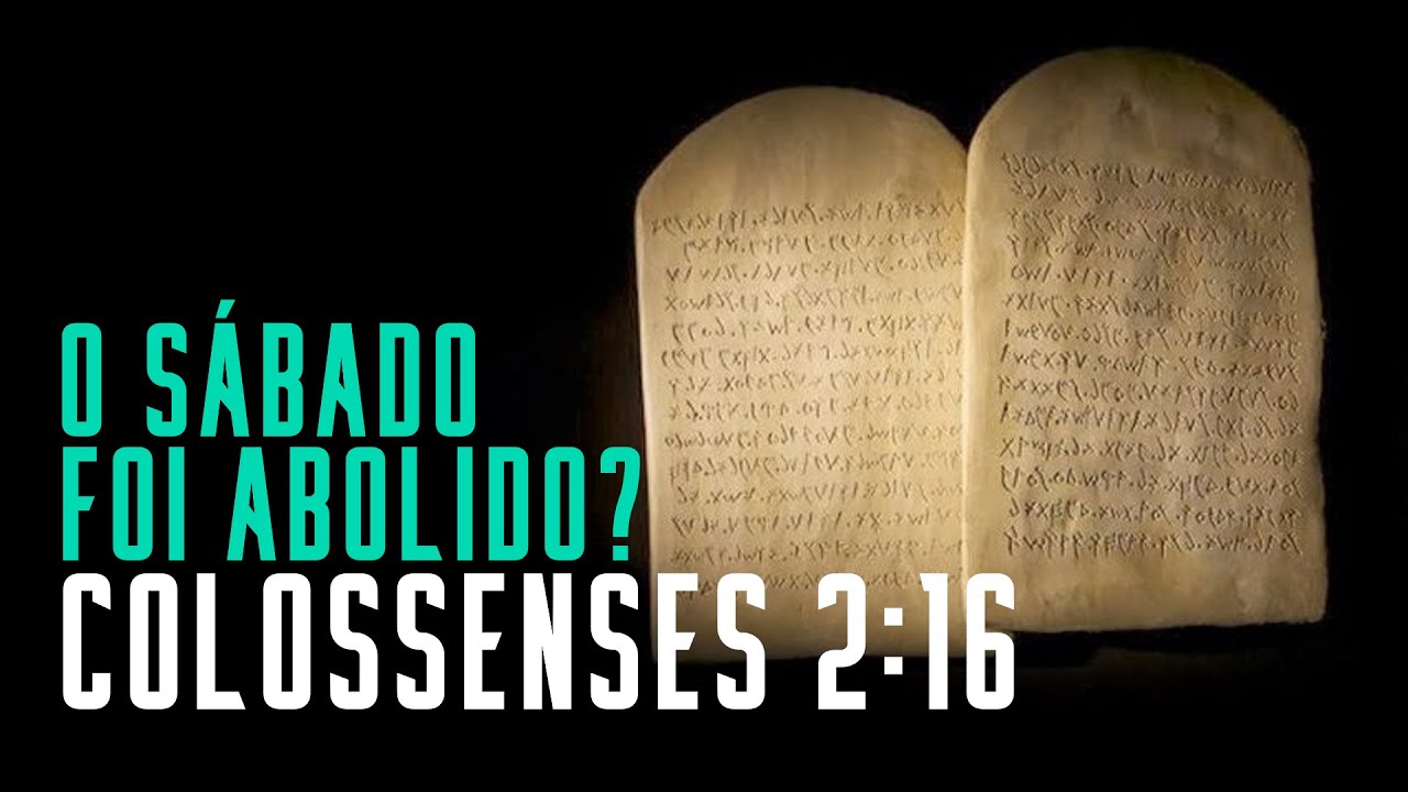Fala sério, pastor: Colossenses 2:16 revoga a guarda do Sábado?