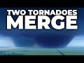 TWO Tornadoes MERGE! | Twisted | Roblox