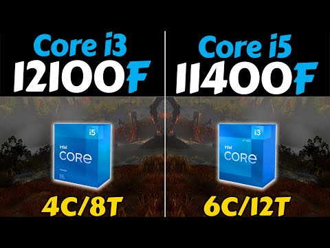 i3-12100F vs i5-11400F - 4 Cores vs 6 Cores - How much performance Difference?