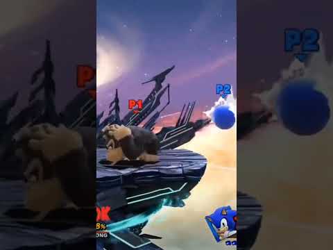 the offstage play #supersmashbros #sonic #smashultimate #ssbu #sonicsmashultimate #clips