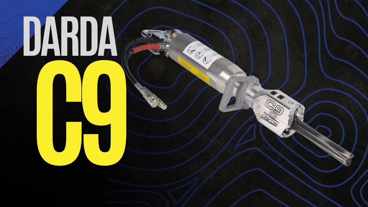 Darda C9 hydraulic rock splitter