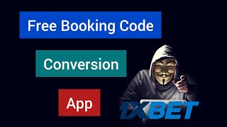 Free Booking Code Conversion App |Soccer Prediction | Football Prediction #betting #1xbet #sportybet