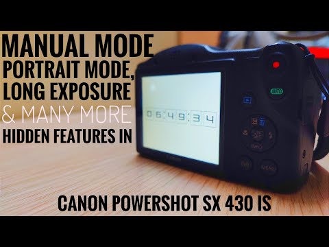 DIFFERENT MODES IN CANON POWERSHOT SX 430 IS | HOW TO USE MANUAL, PORTRAIT, LONG EXPOSURE MODE ETC