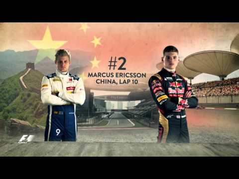 Top Five Overtakes Of 2015: Max Verstappen