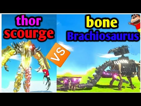 EPIC BATTLE: Thor Scourge vs Bone Brachiosaurus!