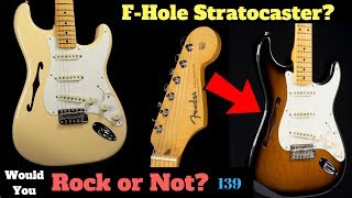 Video thumbnail for F-Hole on a Strat? | Eric Johnson Signature Fender Thinline Stratocaster | Would You Rock or Not 139 by The Trogly's Guitar Show
