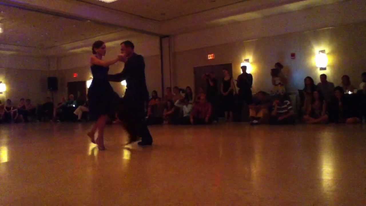 Claudia Codega and Esteban Moreno Chicago Tango Week 2012, Saturday night Milonga, performance 1