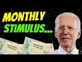 MONTHLY CHECKS! $600 + $1,400 Second Stimulus Check Update & Package Update - Jan 12th MONTHLY CHECKS! $600 + $1,400 Second Stimulus Check Update & Package Update - Jan 12th